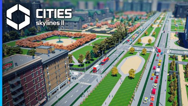 I built a CUSTOM Avenue with the NEW ANARCY MOD! — Cities: Skylines 2