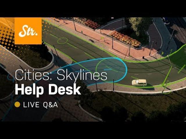 Cities: Skylines (Live Q&A) — Answering Your Questions About the Game, Mods & Assets