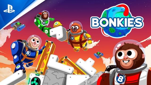 Bonkies - Cheer! Cooperate! Construct! Gameplay Trailer | PS4