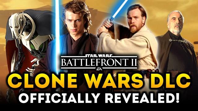 Clone Wars DLC REVEALED! GEONOSIS & 4 HEROES! Grievous, Obi-Wan, Anakin! - Star Wars Battlefront 2