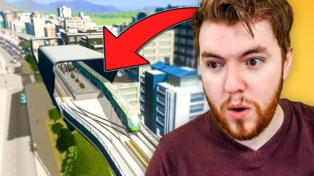 This Above Ground METRO is AWESOME! | Cities: Skylines - Green Power Scenario (Part 9)