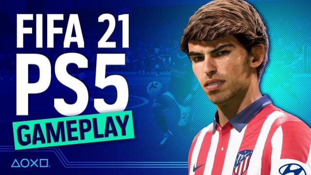 FIFA 21 on PS5! Next gen FIFA gameplay