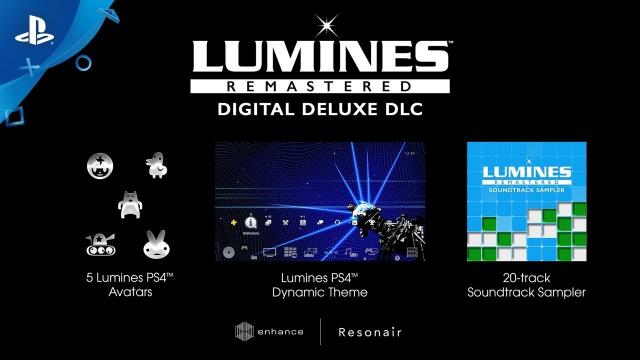 Lumines Remastered - Digital Deluxe DLC Bundle | PS4