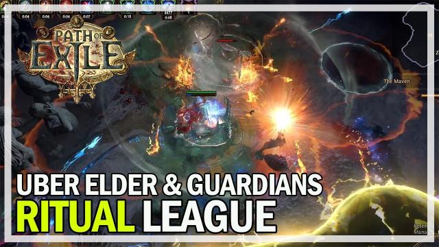 Path of Exile - Ritual League Guardians & Uber Elder - Cremation Necromancer