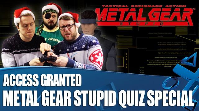 Access Granted - Metal Gear Stupid Quiz Special!