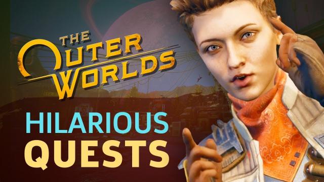 The Outer Worlds Devs Show Us Some Hilarious Early Game Quests