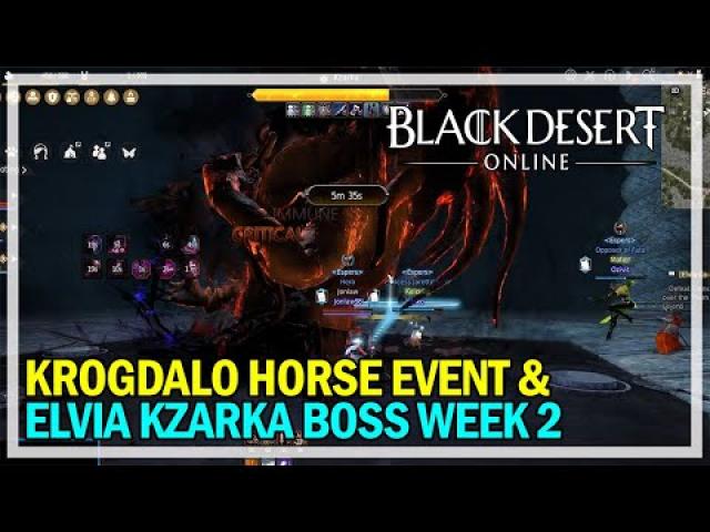 Black Desert Online - Event Breath of Krogdalo & Elvia Kzarka Week 2