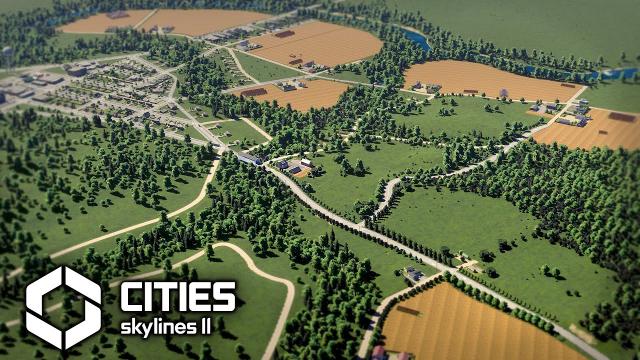 Building the Perfect Country Town in Cities Skylines 2!