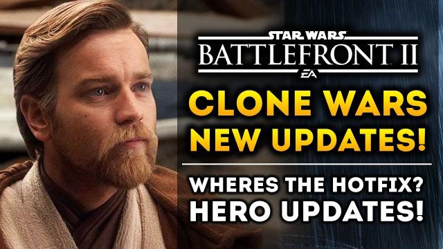 New Clone Wars DLC Updates! Obi-Wan Kenobi Teases! DICE on Hero Combat! Star Wars Battlefront 2