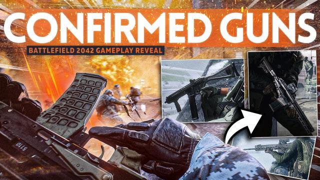 Battlefield 2042 CONFIRMED WEAPONS List before Gameplay Reveal!