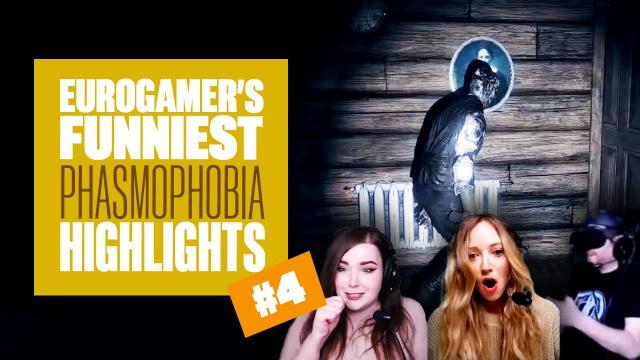 Phasmophobia's Funniest Moments with Team Eurogamer Part 4 -  DON'T PUT DONUTS ON YOUR BONE