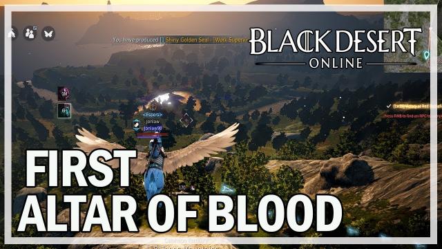 Black Desert Online - NEW Altar of Blood - Dark Knight (First Attempt)