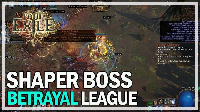 Path of Exile - Shaper Boss GC Totem - Betrayal League