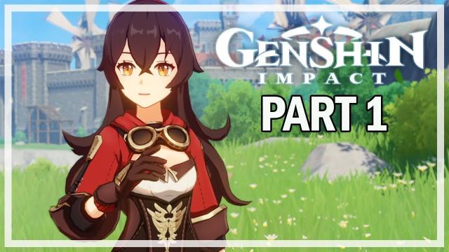 GENSHIN IMPACT - PC Let's Play Part 1 - First Hour Gameplay