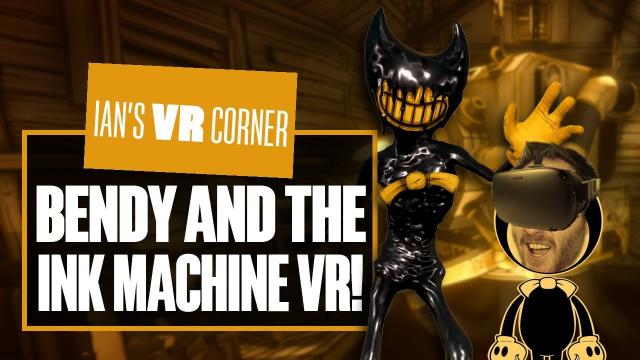 Let's Play Bendy And The Ink Machine VR Mod Gameplay - IAN DISNEY KNOW WHAT HE'S IN FOR!