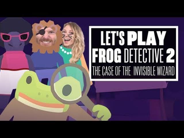 Let's Play Frog Detective 2: The Case of the Invisible Wizard - THIS IS NO CROAK! HOP TO IT!
