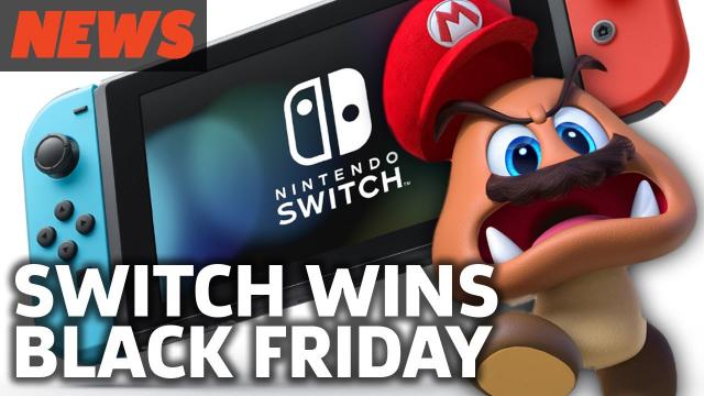 Nintendo Switch Wins Black Friday, Call of Duty: WW2 Nerfs! - GS News Roundup