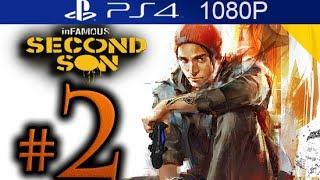 Infamous Second Son Walkthrough Part 2 [1080p HD PS4] - No Commentary