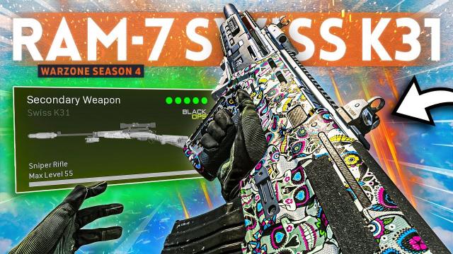 Warzone: This RAM-7 + Swiss K31 Sniper Loadout is DEADLY ACCURATE! (Best Class Setup)