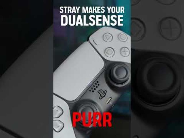 Stray Makes Your DualSense Purr #Shorts
