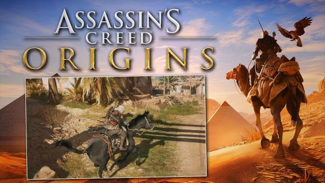 ► 10 MINUTES OF ASSASSIN'S CREED ORIGINS GAMEPLAY (Xbox One X Footage)