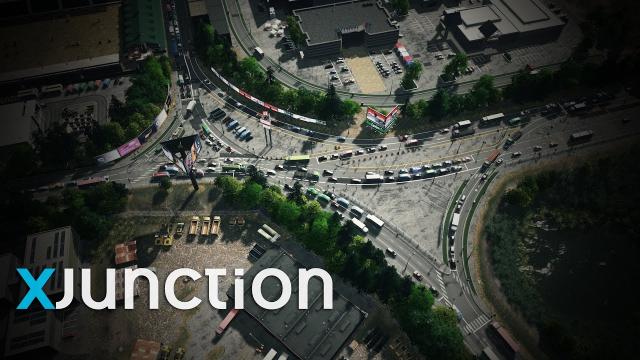 Cities: Skylines | Realistic Traffic Flow on the xJunction