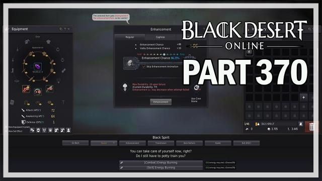 Black Desert Online - Dark Knight Let's Play Part 370 - Failing TETs