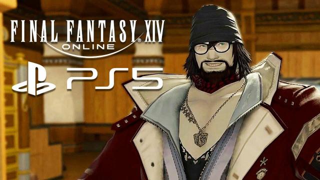 Final Fantasy XIV - PS5 Update Performance And Loading Screen Gameplay
