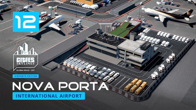 Nova Porta Part 12 - Series Finale - Airport Fire Station - Cities Skylines [4K]