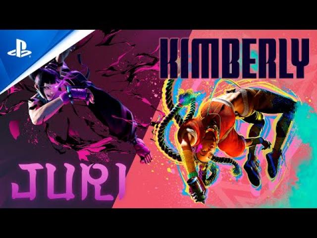 Street Fighter 6 - Kimberly and Juri Gameplay Trailer | PS5 & PS4 Games