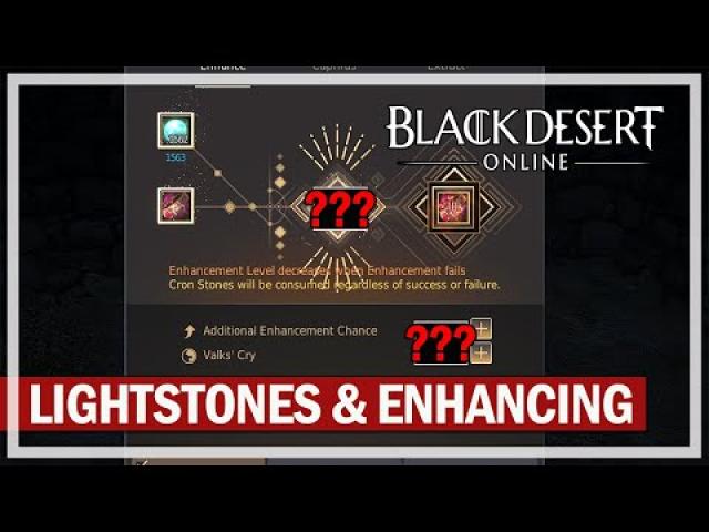 Black Desert - Let's Play Part 1010 - Enhancing Turo Belt & Lightstones