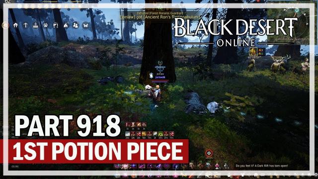 Black Desert Online - Dark Knight Let's Play Part 918 - 1st Piece Done!