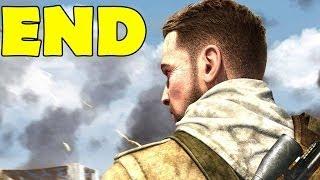 Sniper Elite 3 Ending Final Boss Cut Scene Walkthrough Gameplay Let's Play Playthrough 1080p HD