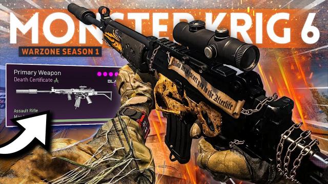 I think this WARZONE KRIG Loadout could be a MONSTER! (Best Class Setup)