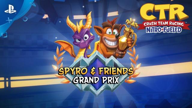 Crash Team Racing Nitro-Fueled - Spyro & Friends Grand Prix Intro | PS4