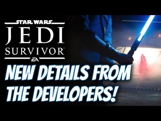 Star Wars Jedi Survivor INFO BLOWOUT! Combat Details, Next-Gen Graphics, Release Date!