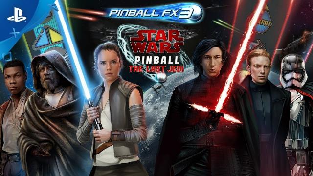 Pinball FX3 - Star Wars Pinball: The Last Jedi Launch Trailer | PS4