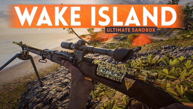 The ULTIMATE SANDBOX Map ???????? Battlefield 5 Wake Island (Pacific Gameplay)