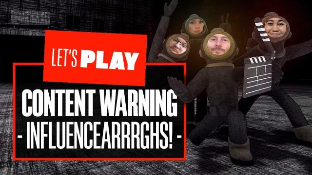 Let's Play Content Warning PC Gameplay! - INFLUENCEARRRRRGHS!!! (ft. @MrVg247  & @dicebreaker )