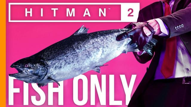 Upsetting New York Bankers with Only a Fish in HITMAN 2