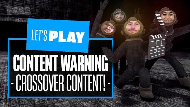 Let's Play Content Warning Gameplay! - CROSSOVER CONTENT! (ft. @outsidextra @MrVg247 @dicebreaker)
