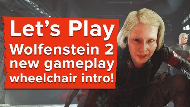 Let's Play Wolfenstein 2 The New Colossus Gameplay: DEATH ON WHEELS