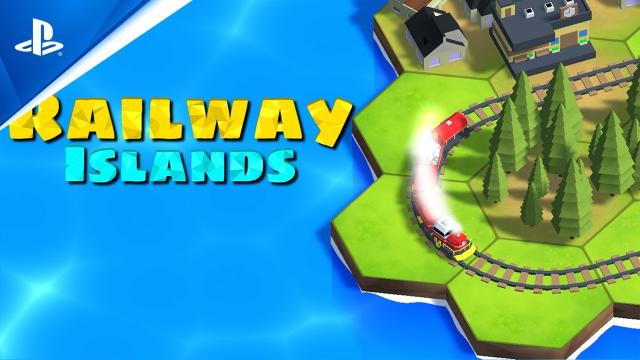Railway Islands - Launch Trailer | PS5 & PS4 Games