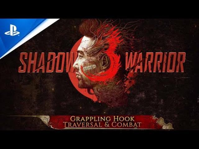 Shadow Warrior 3 - Hero Day - Grappling Hook Traversal & Combat | PS5, PS4