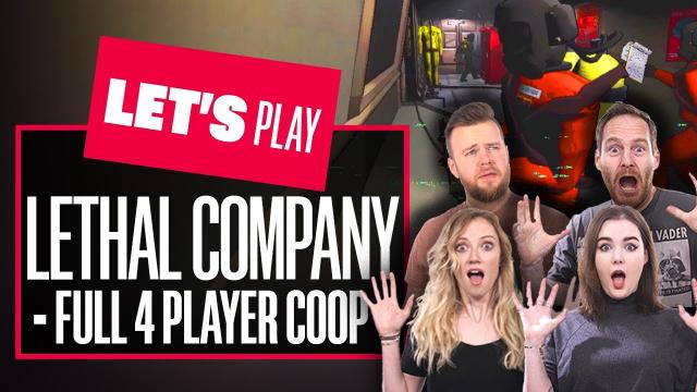 Let's Play LETHAL COMPANY - CAN WE GET TO A NEW MOON?