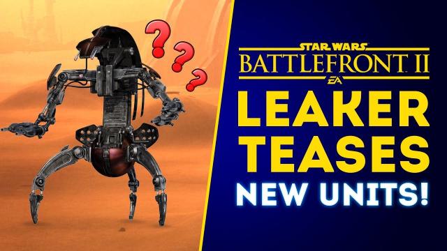 Leaker Teases New Units & Reinforcements Coming to New Titan Mode! - Star Wars Battlefront 2