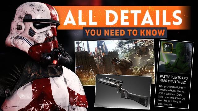 ► ALL YOU NEED TO KNOW! - Star Wars Battlefront 2 Beta Details (Content, Modes, Challenges & MORE!)
