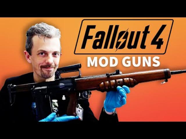 "A Hell Of A Job On This One!" - Firearms Expert Reacts to Fallout 4’s MOD Guns