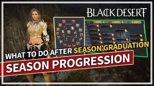 What To Do After Season Graduation Helpful Progression Tips | Black Desert