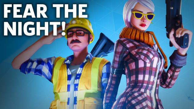 Massive Night Fortress in Fortnite’s Survive The Storm Update Gameplay